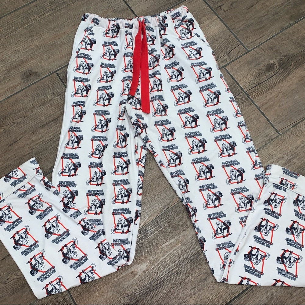 Little Bear Smocks adult XS National Champions Lounge/Pajama Pants